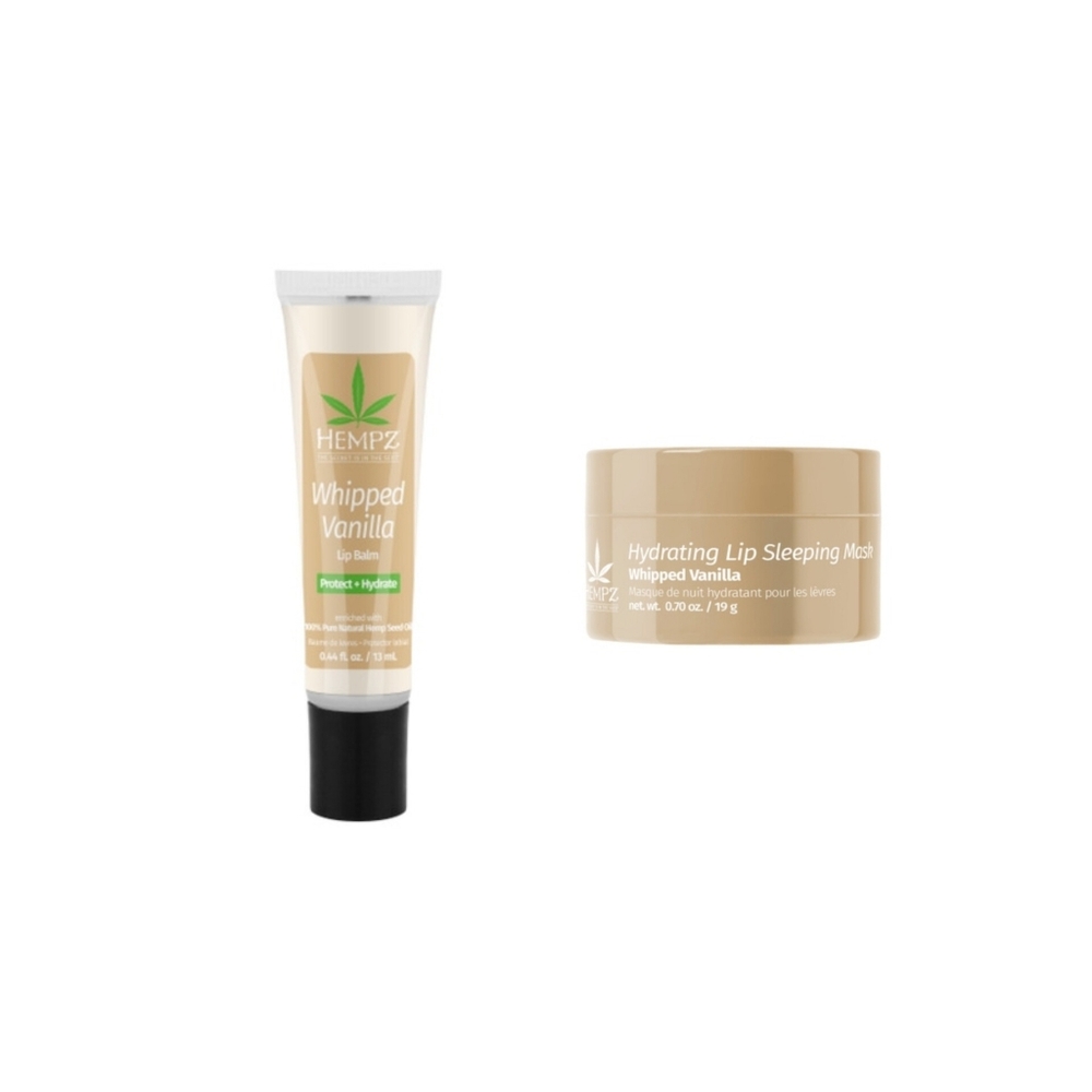 Hempz Whipped Vanilla Lip Care Set